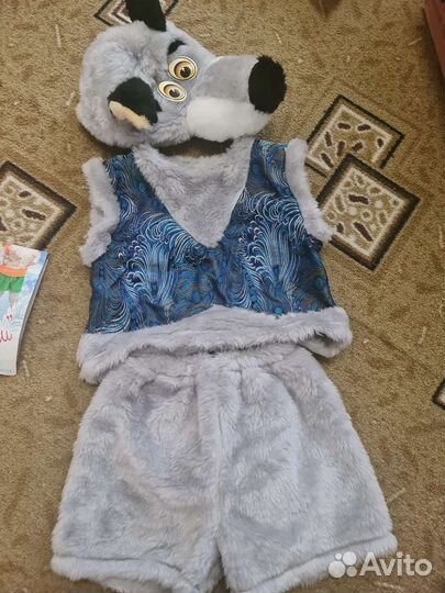 Новогодний костюм волка