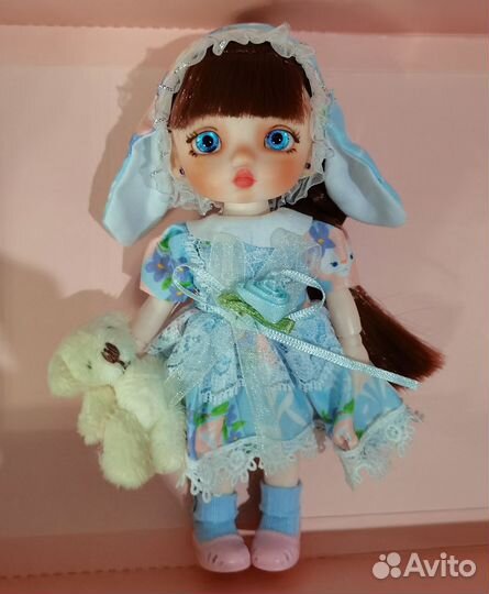 Шарнирная кукла 16 см ооак бжд баболи