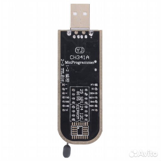 Программатор CH341A 24 eeprom 25 SPI Flash USB