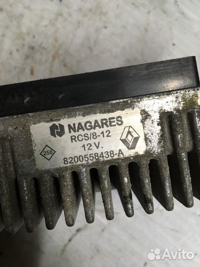 Реле Свечей Накала Renault Megane, Nissan Qashqai