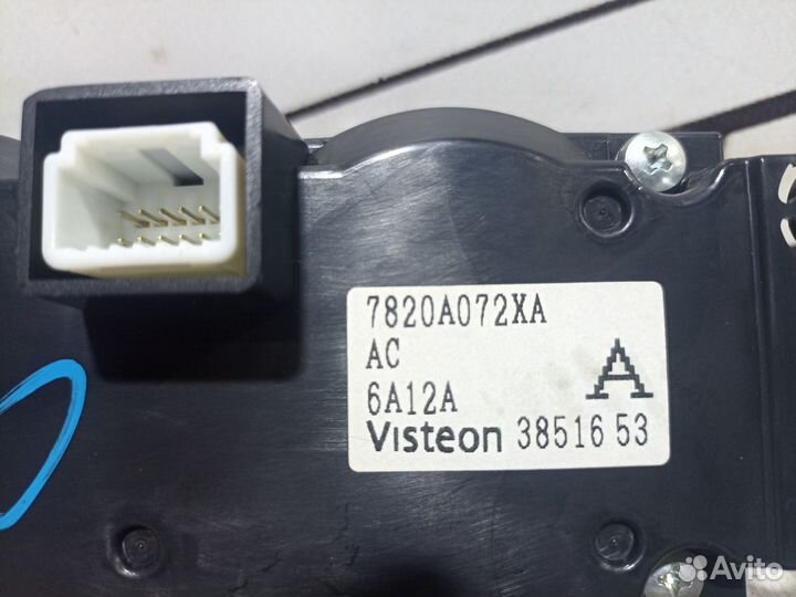 Блок климат-контроля mitsubishi delica D:5 galant fortis outlander RVR. CX6A CY3A CY4A CY6A GA3W GA4
