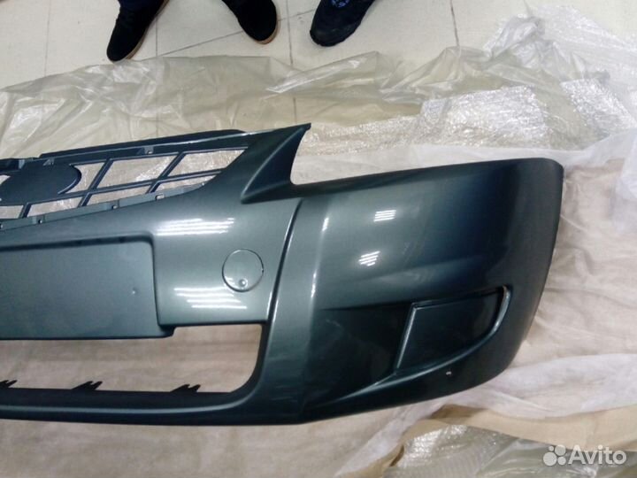 Бампер Приора рестайл Цвет Сочи 360