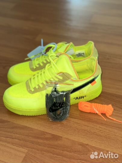 Nike air force 1 off white volt