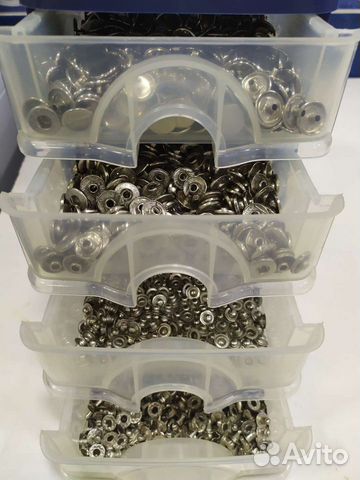 Кнопки металлические для одежды