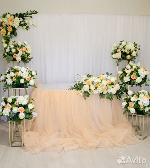Свадебный декор в аренду