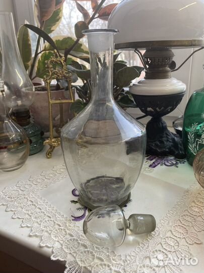 Графин,стекло, царская Россия, до 1917 года