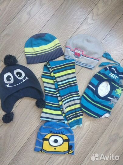 Шапки и шарф 46-48