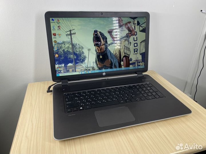 Ноутбук как новый HP 4ядра/17.3