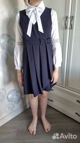 Сарафан школьный 140 -146