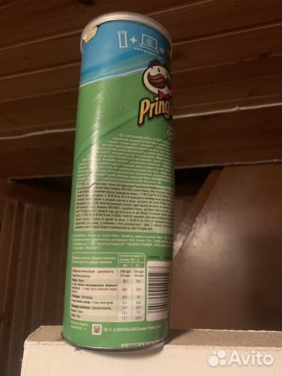 Раритет банка pringles