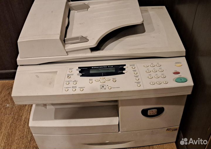 Мфу лазерное Xerox WorkCentre 4118x, ч/б, A4