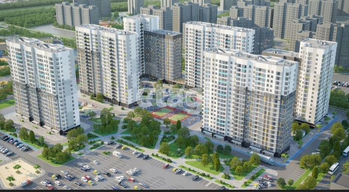 Квартира-студия, 34,8 м², 7/17 эт.