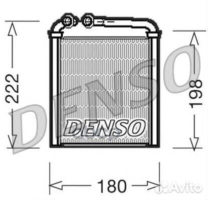 Радиатор отопителя салона denso DRR32005 DRR320