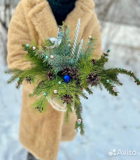 Новогодние украшения ручной работы