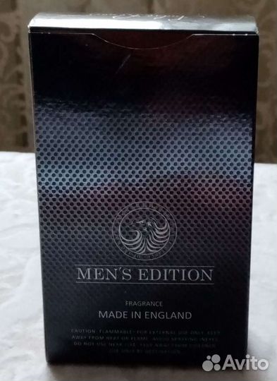 Мужской парфюм. Производство Англия