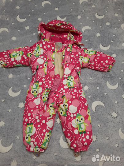 Зимний комбинезон для девочки