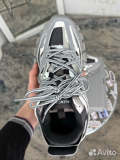 Balenciaga track 1 gray серые