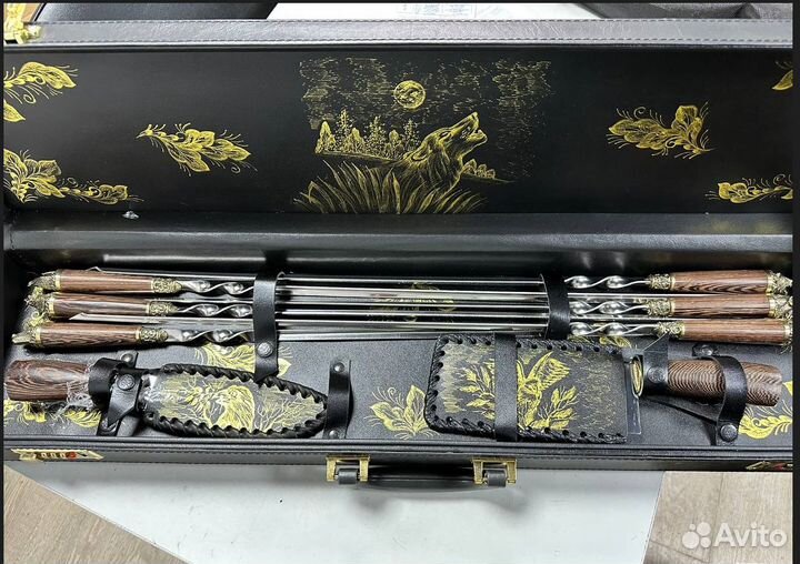 Шампура в кейсе