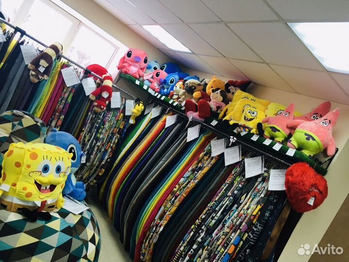 Мягкая игрушка Медведи Пикачу Стич Авокадо Акулы