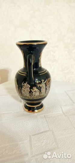 Ваза греческая Skratimenos12 см с позолотой 24К