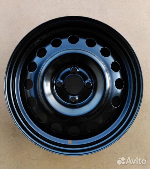 Диски штампы R16 Black с разболтовкой 4x100 новые