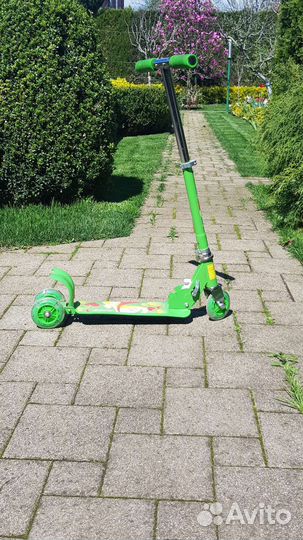 Самокат детский трехколесный складной Actico