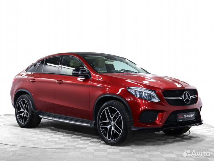 Mercedes-Benz GLE-класс Coupe 3.0 AT, 2015, 95 153 км