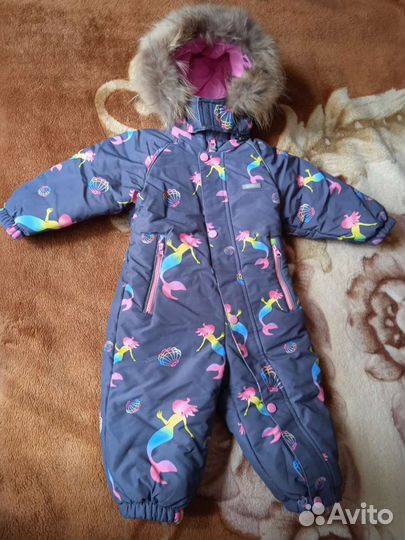 Зимний комбинезон для девочки