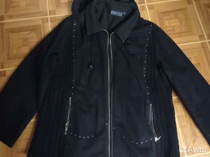 Большой 68 раз Свитшот +плащи+ джинсы+ пуховик