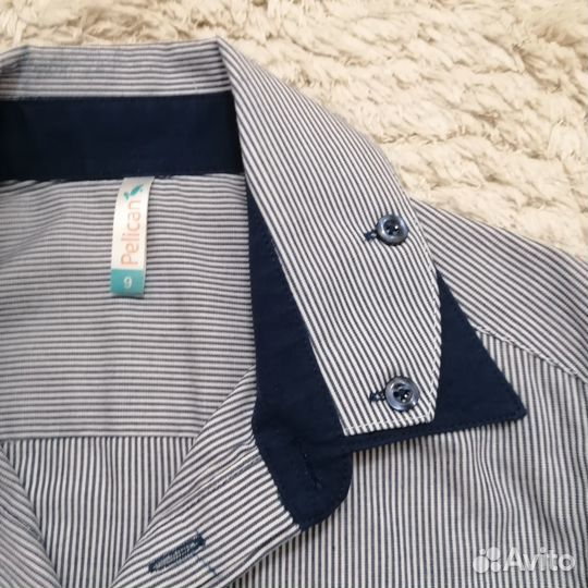 Рубашки школьные р. 122-134