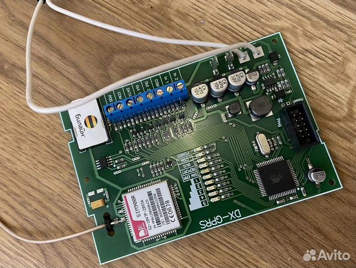 Плата опс с GSM модулем DX-gprs + сама опс