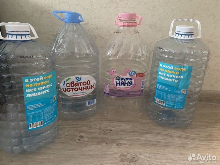 Бутылки бу 5 литров