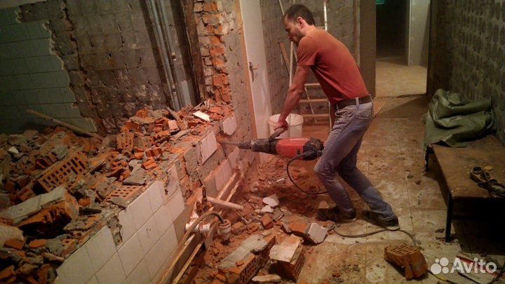 Демонтаж стен