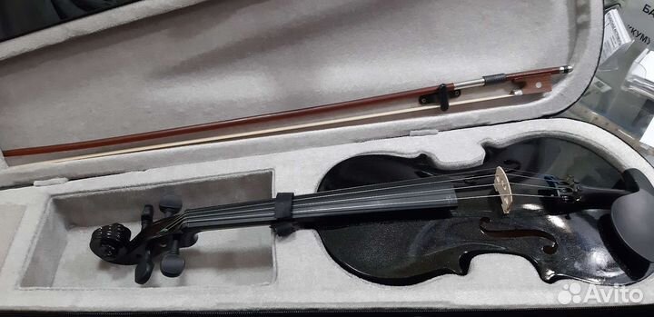 Скрипка Fabio 3/4 Черная 