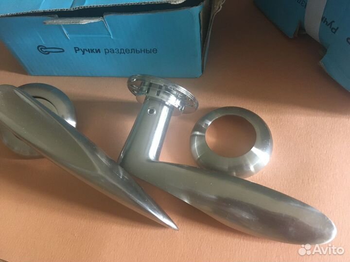 Ручки дверные межкомнатные новые 4 комплекта 8 шт