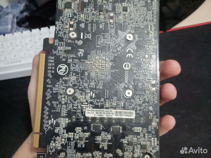Видеокарта rx 570 4 gb