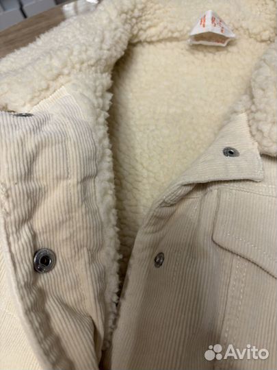 Куртка джинсовка утепленная на девочку