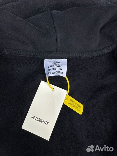 Зип худи vetements premium