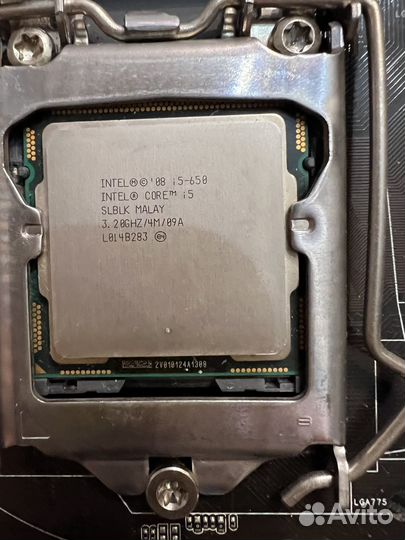 I5-650, 8GB,Asrock h55m-le