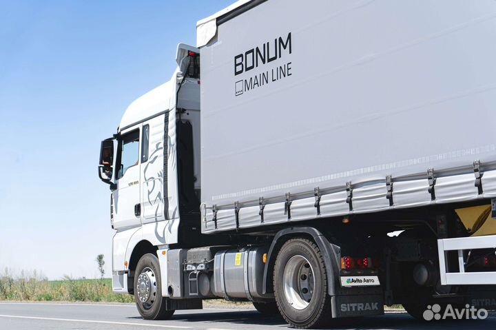 Полуприцеп шторный Bonum 914296-04, 2024