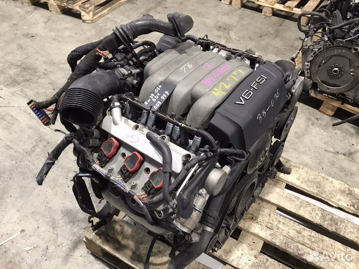 Двигатель BDX Audi A6 2.8 л из Японии в сборе