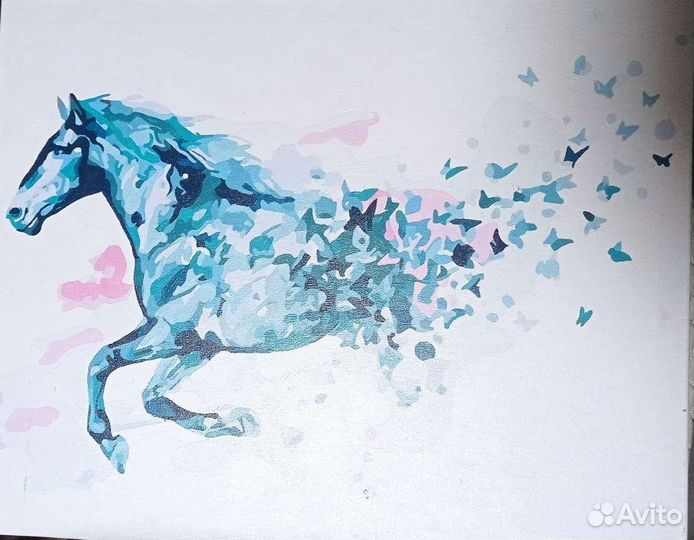 Картины по номерам, готовые