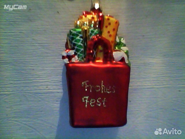 Елочная игрушка Германия Inge-Glas