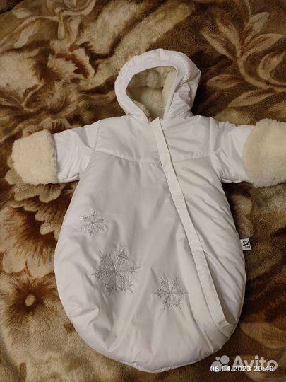 Конверт на выписку зимний