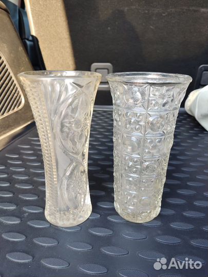 Хрустальная ваза