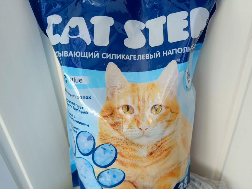 Наполнитель для кошачьего туалета Cat Step, 3,8 л