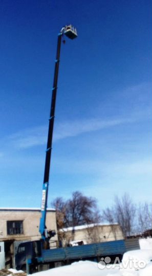 Кран - Манипулятор кму, Автовышка