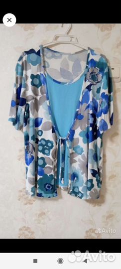 Блузка женская с обманкой