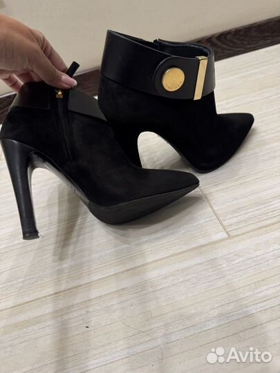 Ботильоны Vicini Италия 38 р замша/кожа
