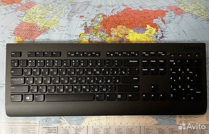 Беспроводной комплект - клавиатура и мышь Lenovo